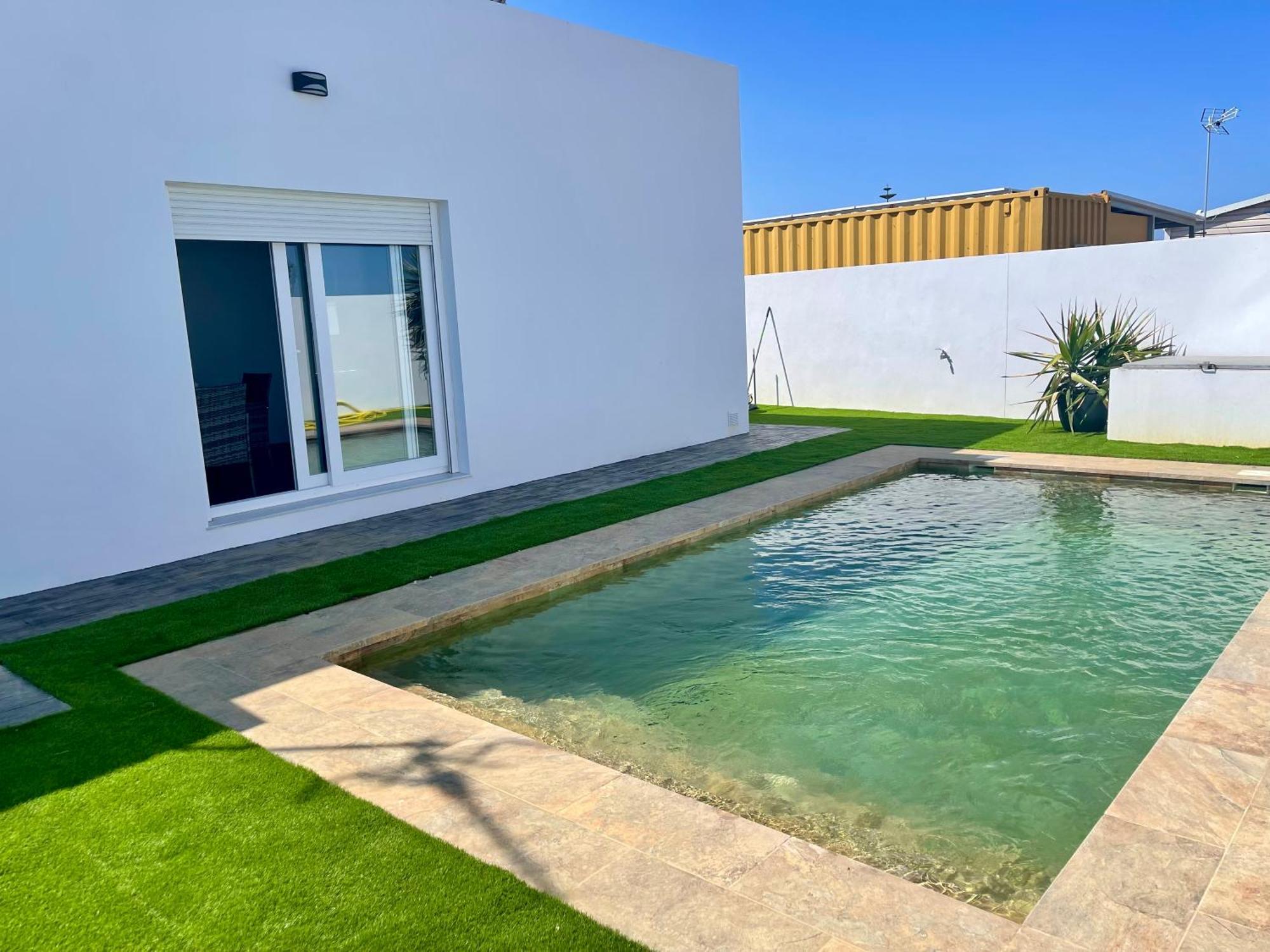 Preciosa Casa Sol Y Luna Chiclana de la Frontera Esterno foto
